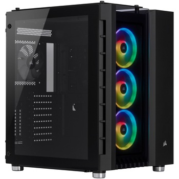 Carcasa Crystal Series 680X RGB High Airflow, Tempered Glass, Middle Tower, fara sursa, ATX, negra Carcasa Crystal Series 680X RGB High Airflow, Tempered Glass, Middle Tower, fara sursa, ATX, negra