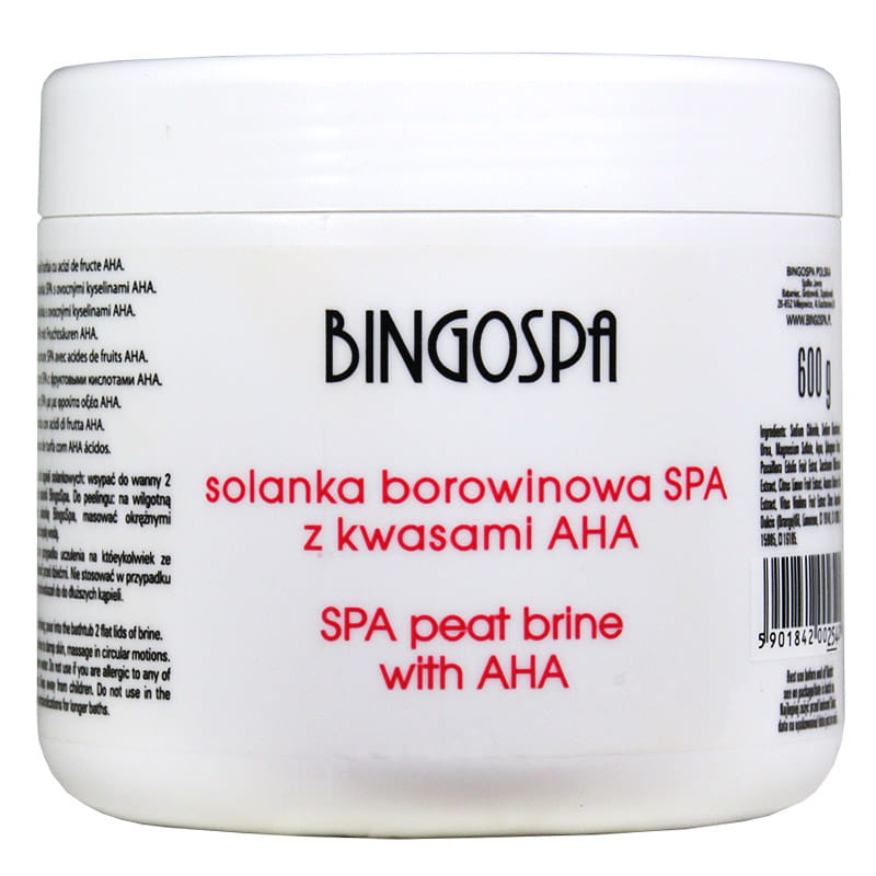 Namol cu grad ridicat de salinitate BingoSpa, Acizi AHA, 600g