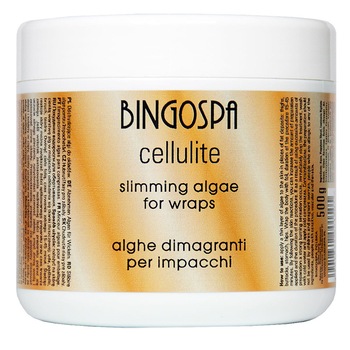 Gel de slabit BingoSpa Fitness pentru impachetare corporala, Alge marine, 500 g Gel de slabit BingoSpa Fitness pentru impachetare corporala, Alge marine, 500 g