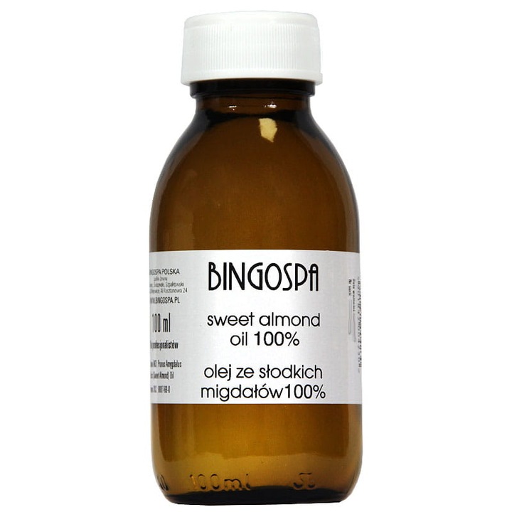 Ulei de migdale dulci 100% BingoSpa, 100 ml