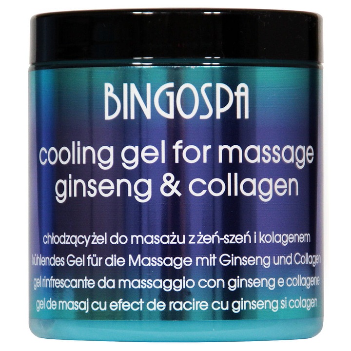 Gel de masaj racoritor imbogatit cu ginseng, BingoSpa, 250 g