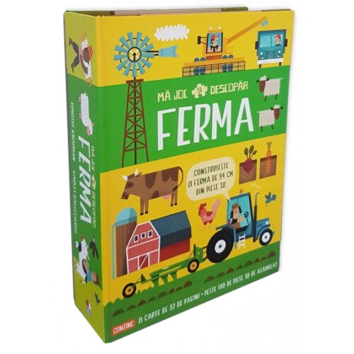 Ma joc si descopar ferma (contine puzzle)