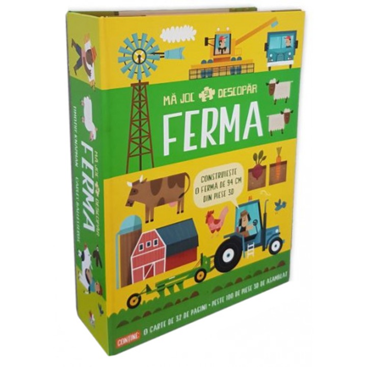 Ma joc si descopar ferma (contine puzzle)