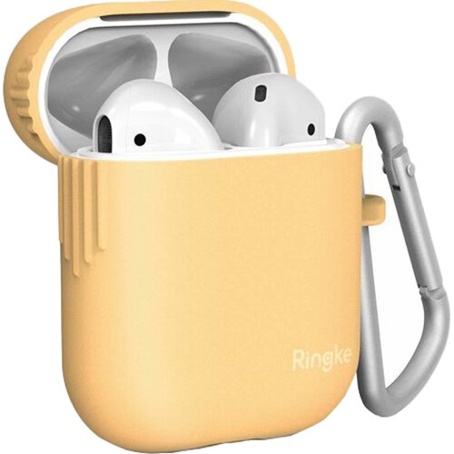 Husa Ringke pentru casti Apple Airpods, Maro