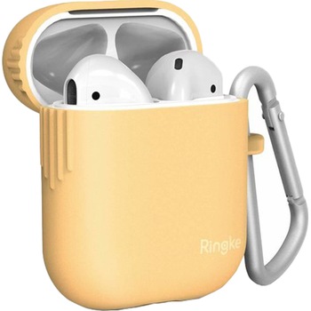 Husa Ringke pentru casti Apple Airpods, Maro Husa Ringke pentru casti Apple Airpods, Maro