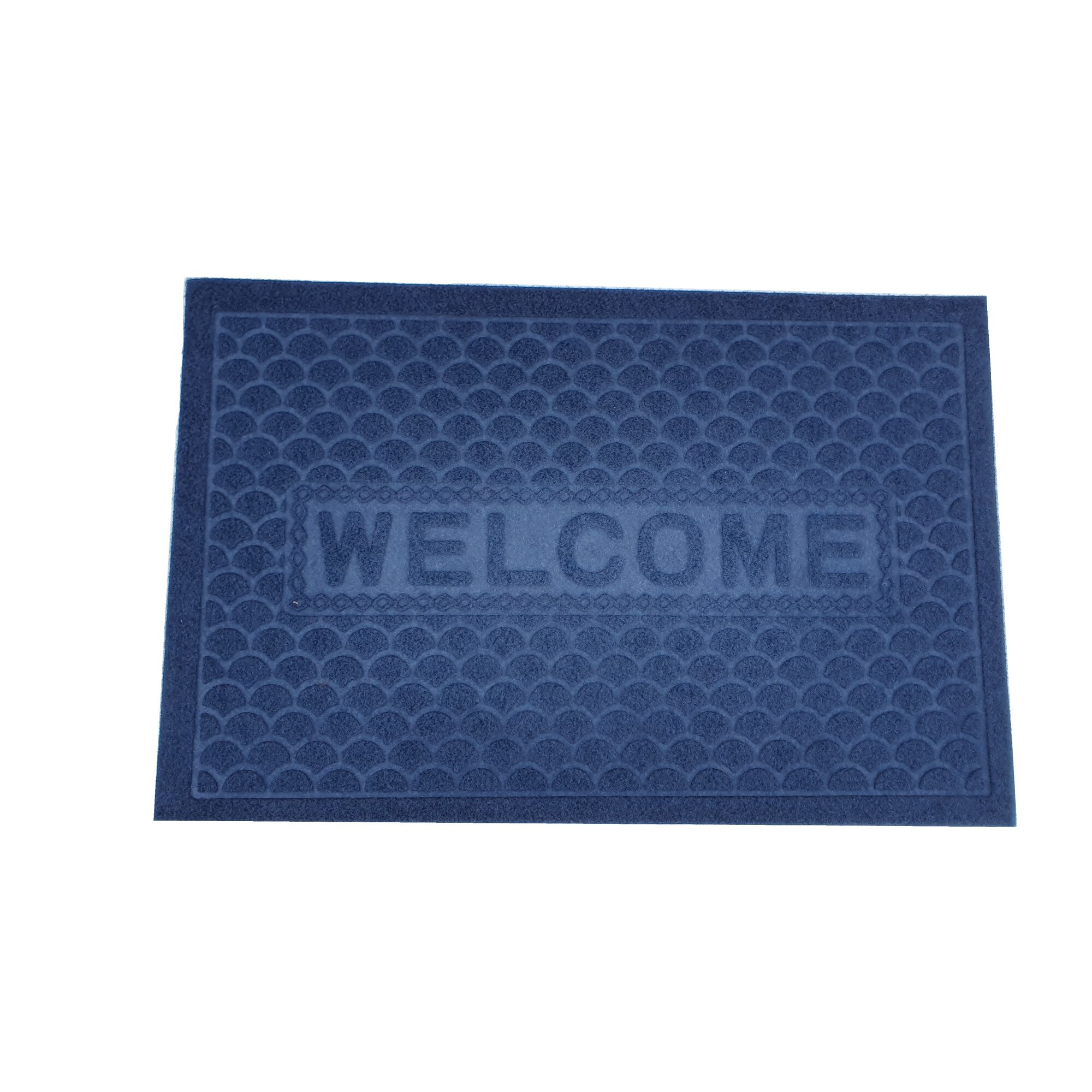 Covoras intrare albastru, 57x37 cm