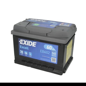 Baterie Auto EXIDE EXCELL EB602, 60Ah Baterie Auto EXIDE EXCELL EB602, 60Ah