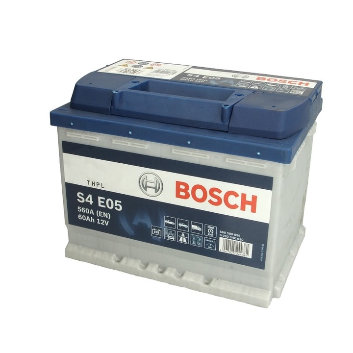 BOSCH Batterie Auto EFB S4E05 60Ah/640A - Cdiscount Auto