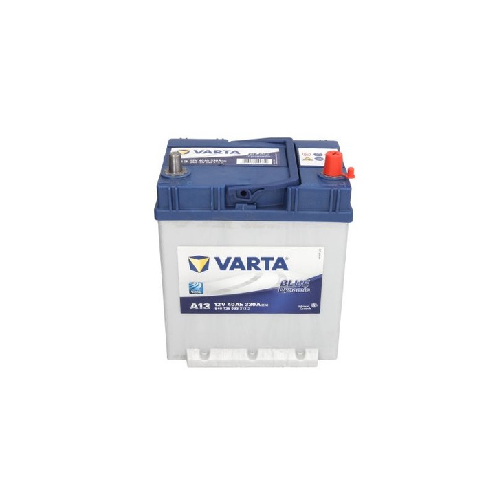 Акумулатор VARTA 12V 40Ah/330A, 187x140x227 B01