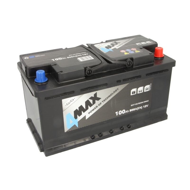 Baterie auto 4max, 100Ah, 800A