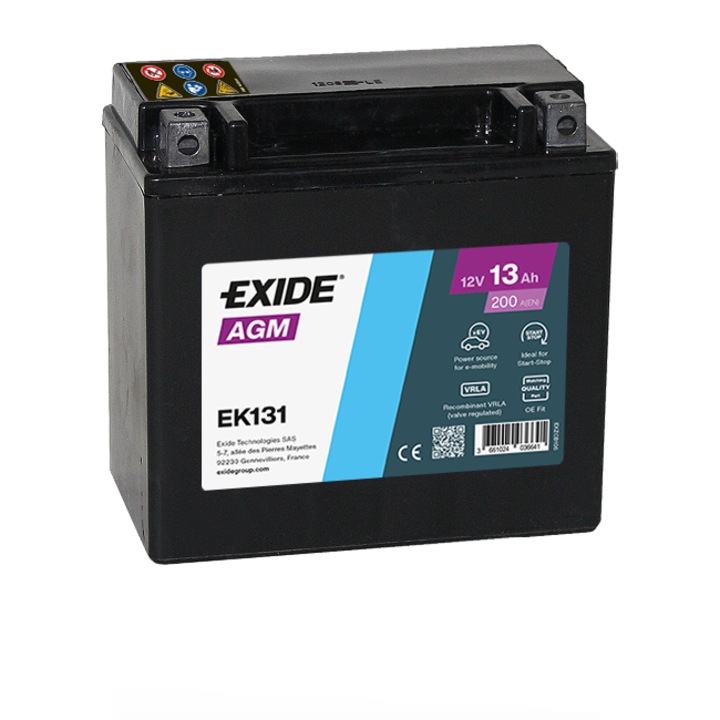 Baterie auto Exide EK131, 13Ah