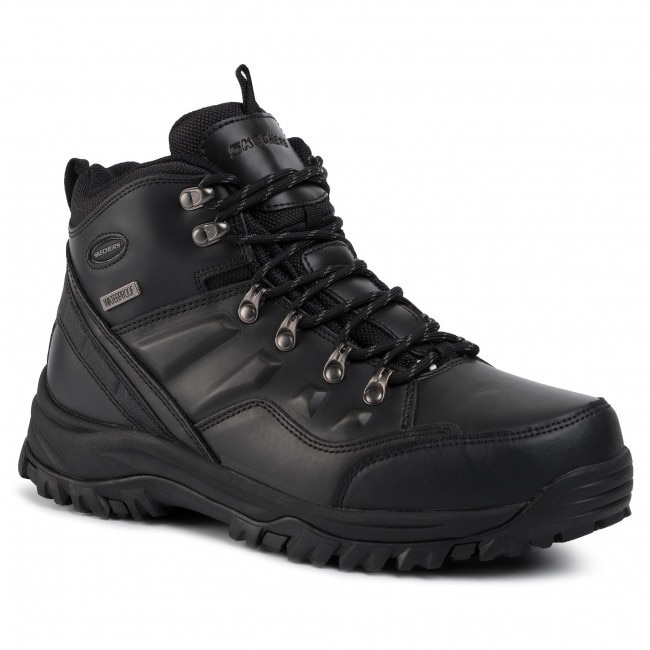Conclusion Contaminated Hassy Ghete barbati Skechers Relaxed Fit Relment Traven Waterproof 65529/BBK, 42  EU, Negru - eMAG.ro