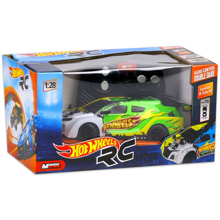 Hot Wheels: RC Double Dare - zöld, 1:28