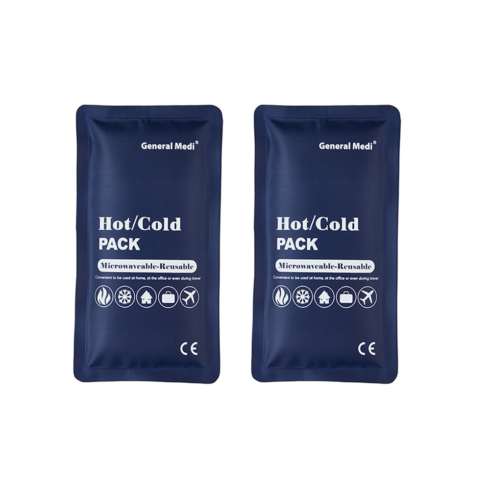 Set 2 Bucati Punga de compresie cu gel Reutilizabila la cald rece, Hot and Cold, Entorse Dureri Musculare Vanatai Leziuni, Dentist AK6609