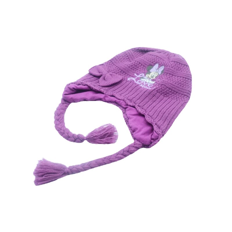 Caciula pentru fetite Disney Minnie Mouse H04397, Mov, 48