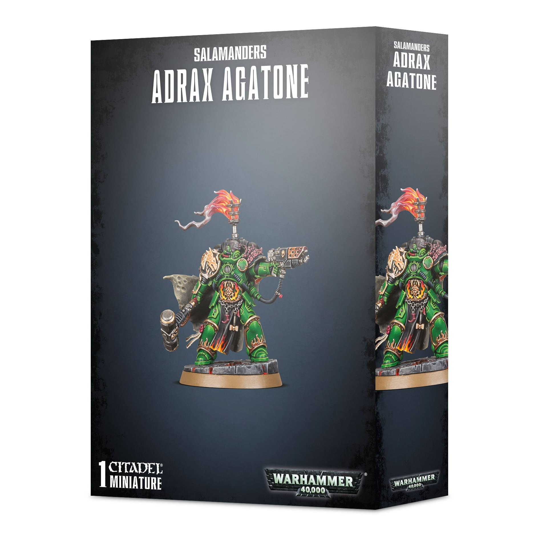 Miniatura Warhammer 40k, Games Workshop, Adrax Agatone