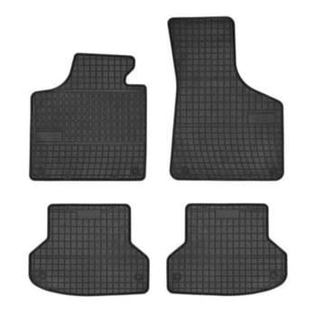 Set 4 covorase auto Frogum pentru Audi A3 8P 2003-2009, Cauciuc, Negru Set 4 covorase auto Frogum pentru Audi A3 8P 2003-2009, Cauciuc, Negru