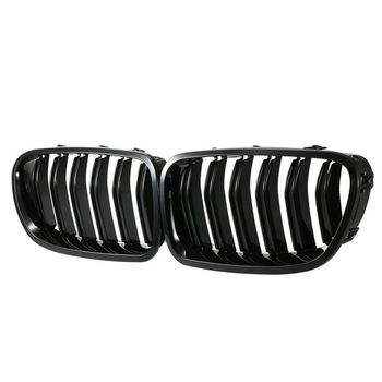 Set grile BMW Seria 5 F10, F11, 2 bucati, Negru lucios Set grile BMW Seria 5 F10, F11, 2 bucati, Negru lucios