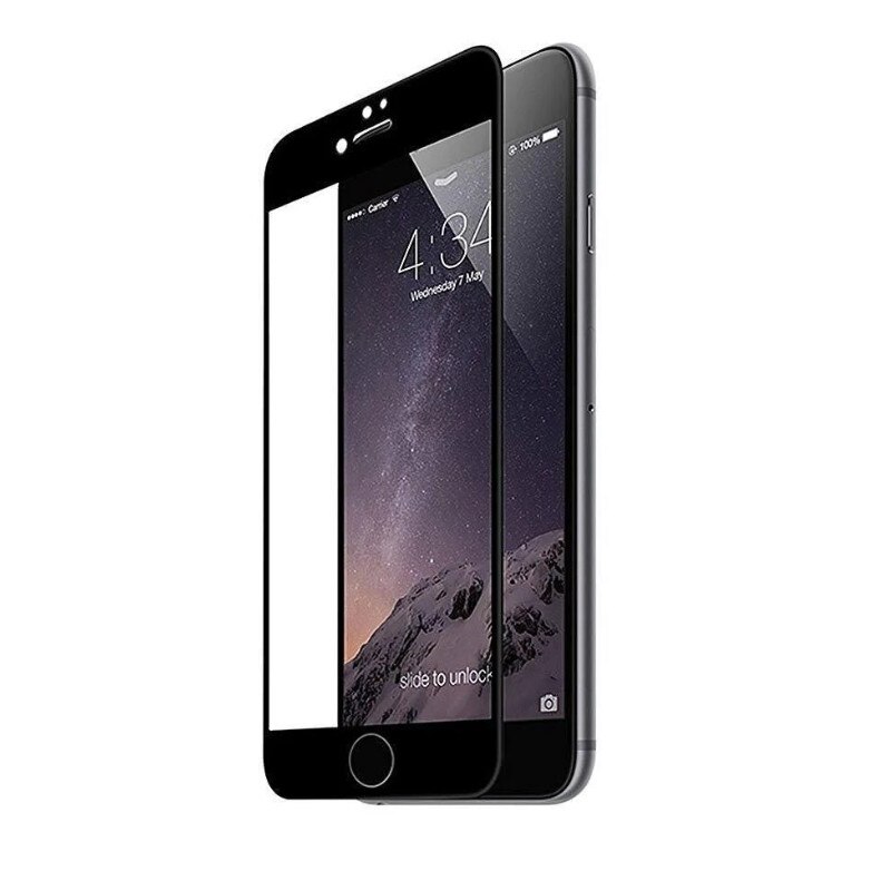 Folie fullscreen tempered glass 3D iphone 7/8 black