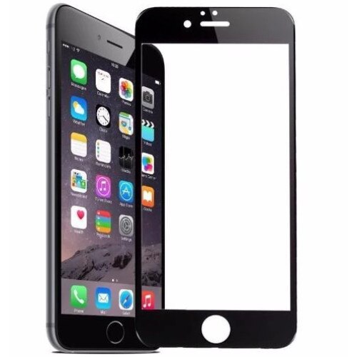 Folie fullscreen tempered glass 3D iphone 6/6s black