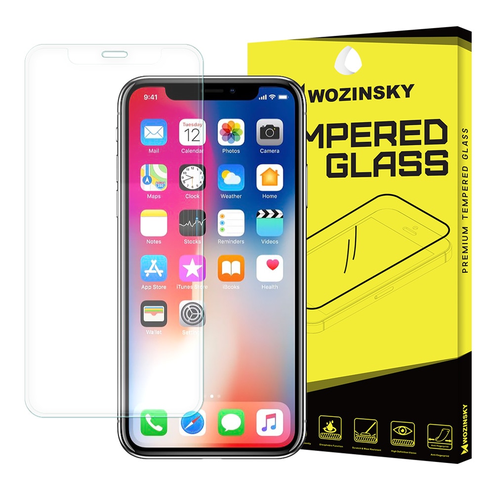 Folie protectie , Wozinsky pentru iPhone 11 Pro / iPhone XS / iPhone X , transparenta