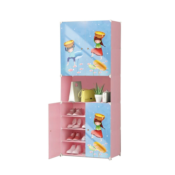 Dulap Pantofi, Kid Style, Roz, D2692P