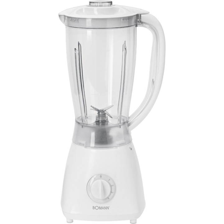 Blender, 1300W, 1.5L, Gri Deschis, Set cu Priza EU