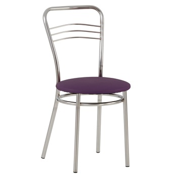 Scaun bucatarie ARGENTO, Mov piele ecologica Scaun bucatarie ARGENTO, Mov piele ecologica