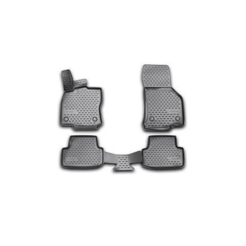 Set 4 covorase/ presuri ART dedicate Renault Megane 3 an dupa 2010 cauciuc 3D antiaderent stil tavita Set 4 covorase/ presuri ART dedicate Renault Megane 3 an dupa 2010 cauciuc 3D antiaderent stil tavita