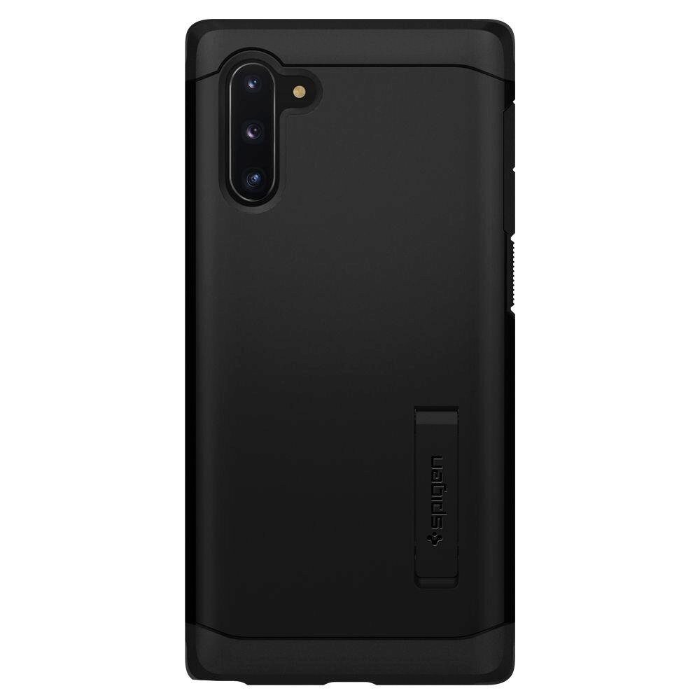 Husa Antisoc Spigen Tough Armor pentru Samsung Galaxy Note 10, Functie Stand, Negru Mat