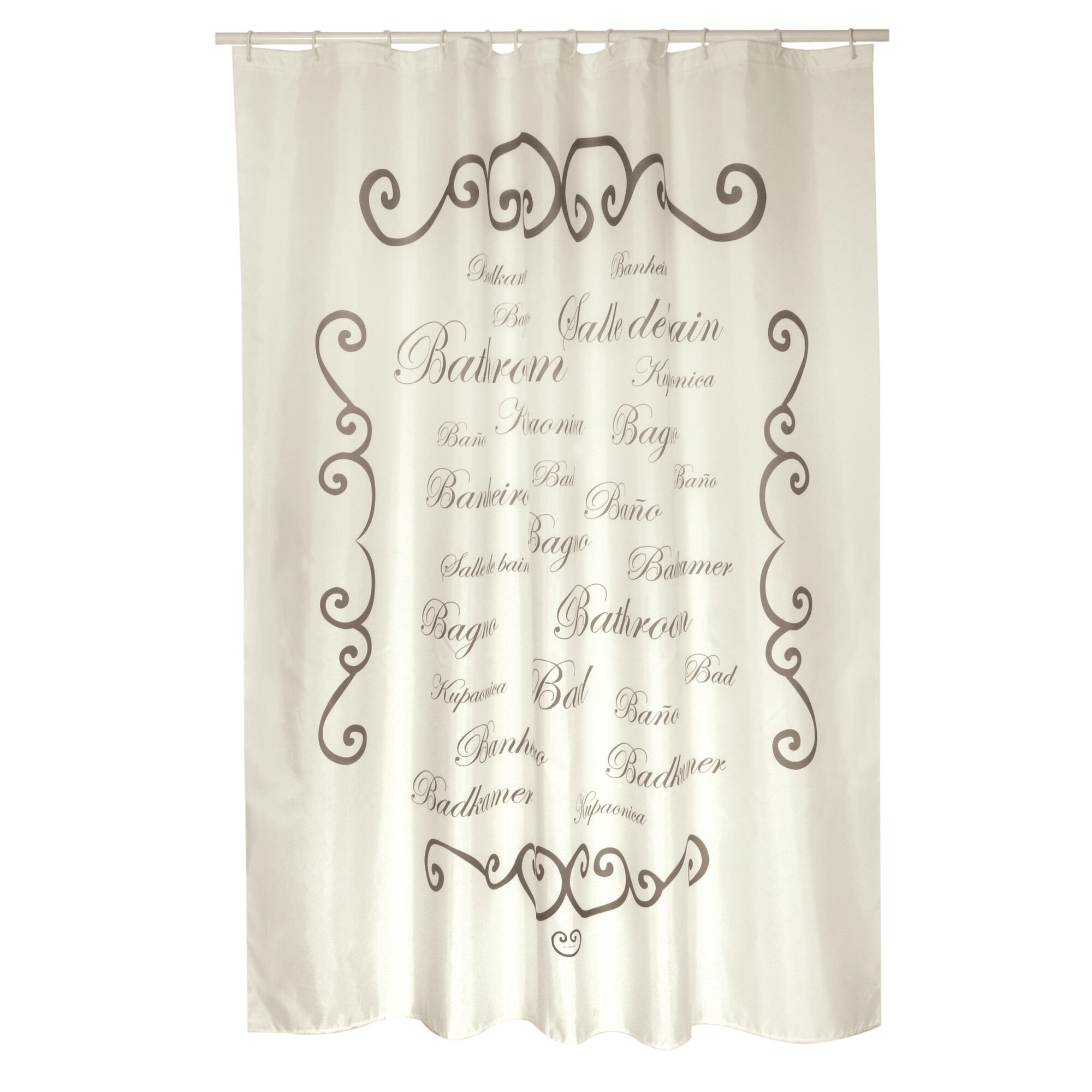 Perdea dus Premium Poliester , Msv, Paris, 180x200 cm