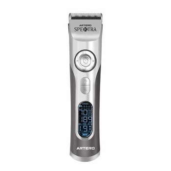 Masina profesionala de tuns, Artero, Spektra, Afisaj LCD, Accesorii incluse, Gri/Argintiu Masina profesionala de tuns, Artero, Spektra, Afisaj LCD, Accesorii incluse, Gri/Argintiu