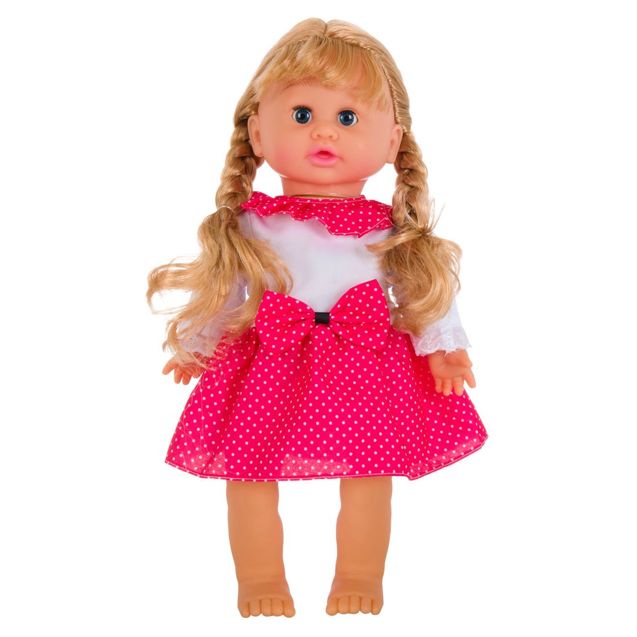 Papusa Zola®, blonda cu codite, 41 cm