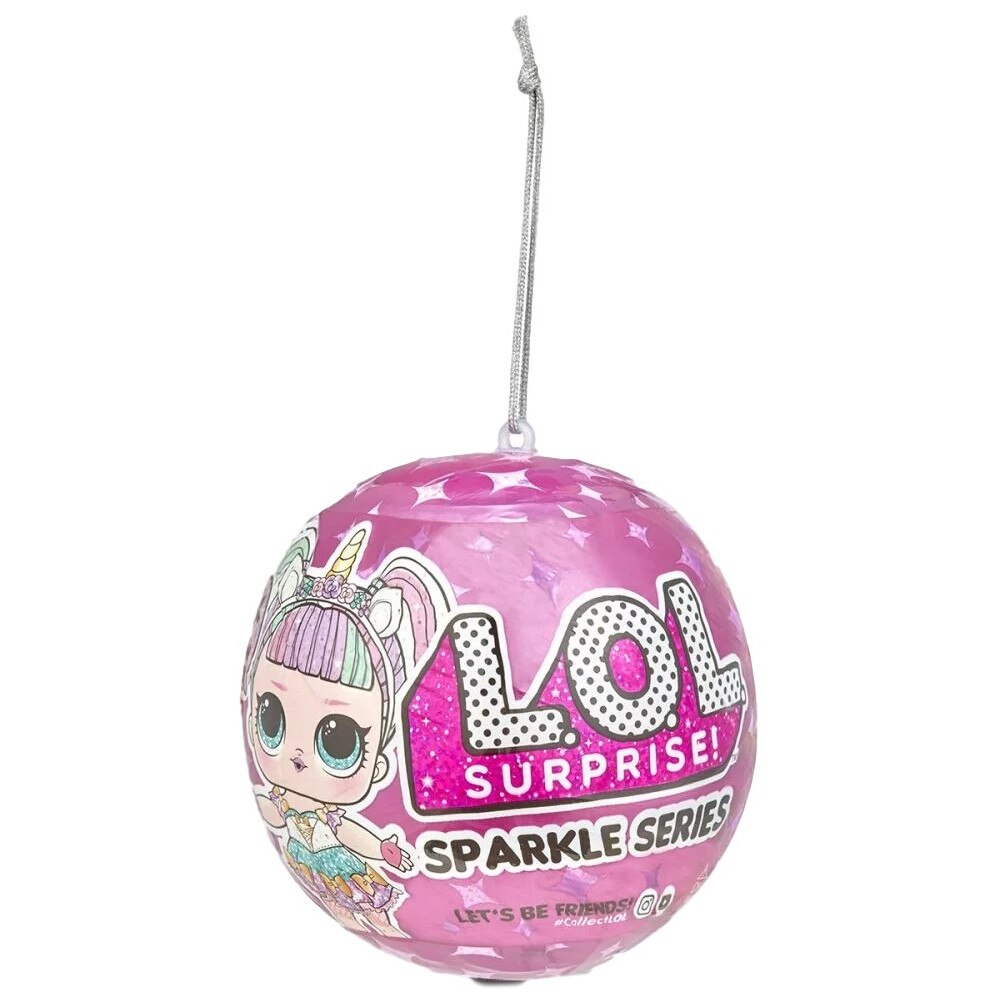 Set Papusa figurina LOL Surprise Sparkle, 7 piese