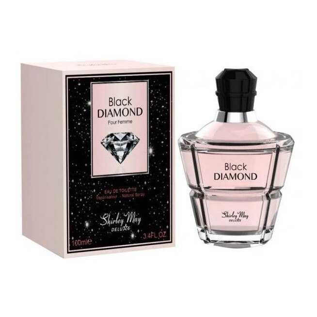 Apa de Toaleta Shirley May Deluxe, Black Diamond, dama, EDT, 100 ml