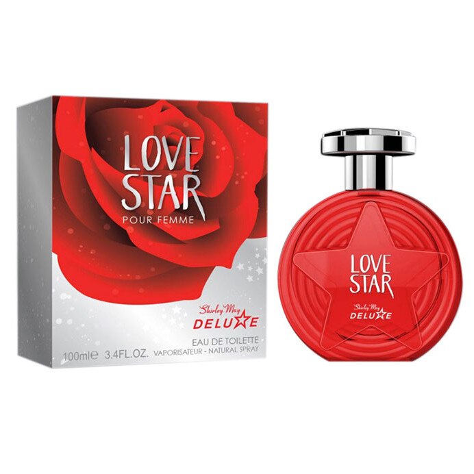 Apa de Toaleta Shirley May Deluxe, LOVE STAR, dama, EDT, 100 ml