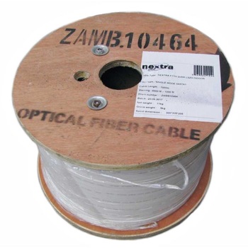 Cablu fibra optica NEXTRA FTTH DROP messinger 2 x SM G657A1 / G657A2 - cu sufa metalica Cablu fibra optica NEXTRA FTTH DROP messinger 2 x SM G657A1 / G657A2 - cu sufa metalica