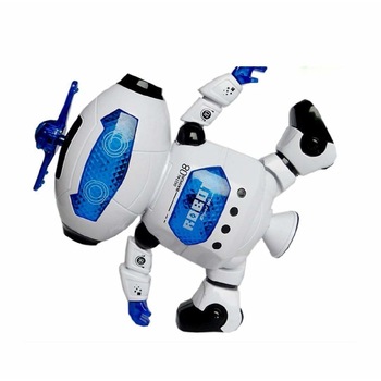 Robot care danseaza cu sunete si lumini , pentru copii , ATS Robot care danseaza cu sunete si lumini , pentru copii , ATS