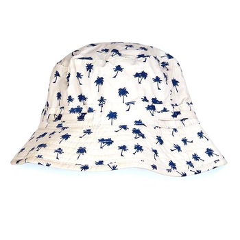 Palarie Protectie Soare, Baby Banz, Alb/Bleumarin Palarie Protectie Soare, Baby Banz, Alb/Bleumarin