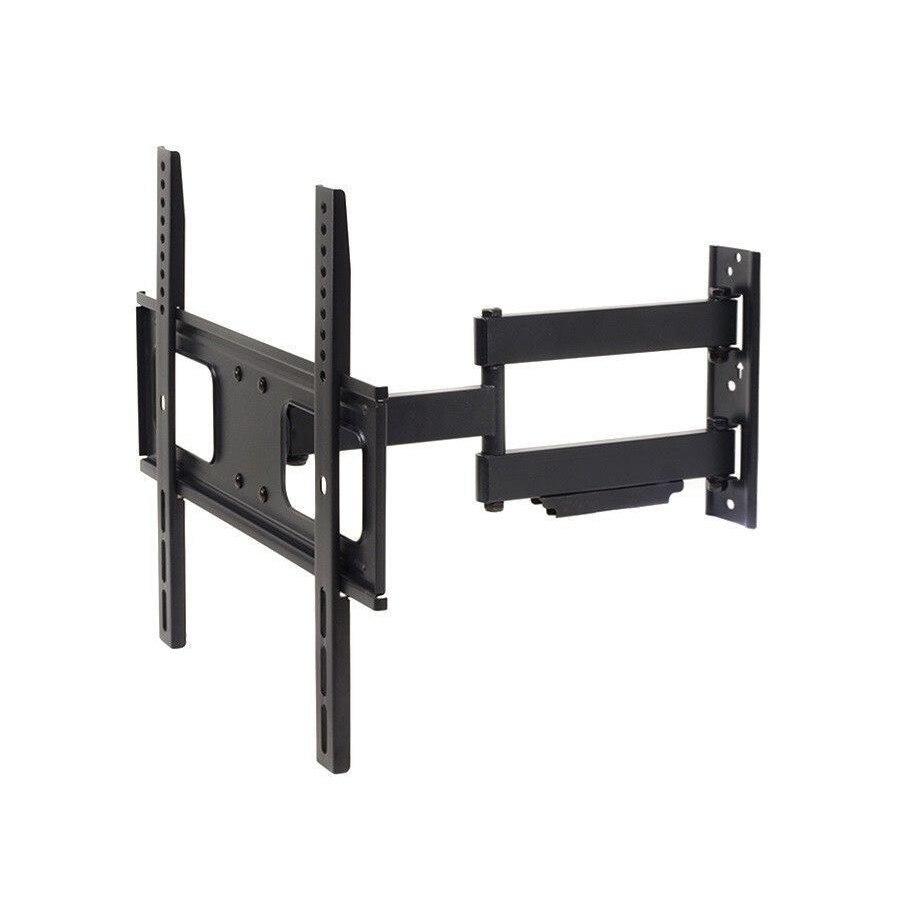 Suport TV de perete, reglabil, LCD / LED, functioneaza si pentru televizoare curbate, 32 - 55 inch, Negru