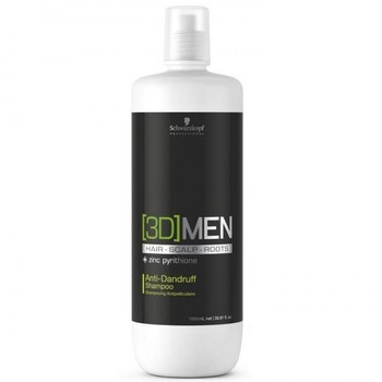 Sampon anti-matreata Schwarzkopf Professional 3D Anti-Dandruff, 1000 ml Sampon anti-matreata Schwarzkopf Professional 3D Anti-Dandruff, 1000 ml