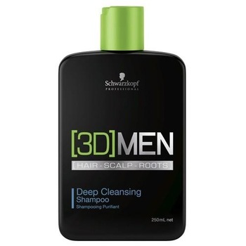 Sampon pentru purificare Schwarzkopf Professional 3D Deep Cleansing, 250 ml Sampon pentru purificare Schwarzkopf Professional 3D Deep Cleansing, 250 ml