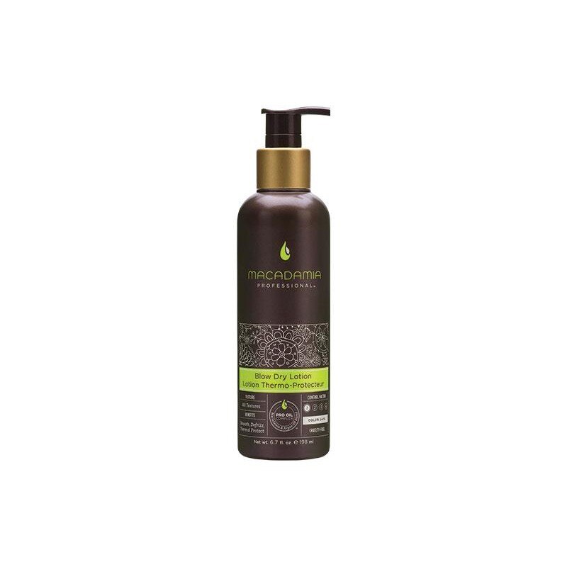 Lotiune termica protectoare Macadamia Professional, 198 ml