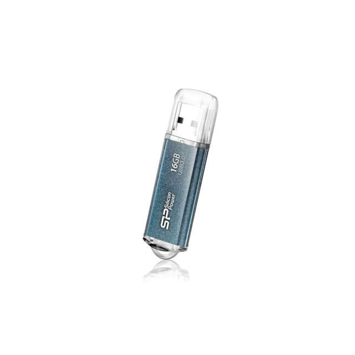 USB памет 16GB Silicon Power Marvel M01, син, USB 2.0