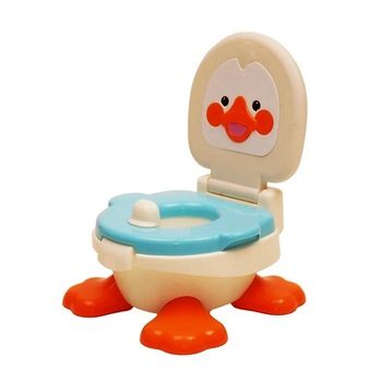 Olita 2 in 1 pentru copii NOVOKIDS™ Happy Duckey , transformabila in scaun wc si inaltator, vas detasabil, plastic non toxic, cu capac , model ratusca, Albastru Olita 2 in 1 pentru copii NOVOKIDS™ Happy Duckey , transformabila in scaun wc si inaltator, vas detasabil, plastic non toxic, cu capac , model ratusca, Albastru