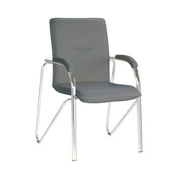 Scaun vizitator SAMBA Soft, Gri stofa zesta Scaun vizitator SAMBA Soft, Gri stofa zesta