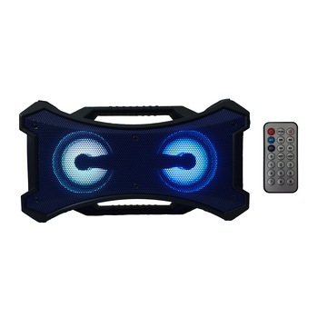 Boxa Portabila Incredible Sound Cu Bluetooth , Telecomanda , USB , Card , Albastru Boxa Portabila Incredible Sound Cu Bluetooth , Telecomanda , USB , Card , Albastru