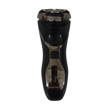 Aparat de tuns si ras Pritech 1545 , reincarcabil , trimmer inclus , cromat Aparat de tuns si ras Pritech 1545 , reincarcabil , trimmer inclus , cromat