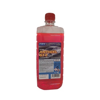 Antigel concentrat G12 Rosu, -35C, 1+1, 1 L Antigel concentrat G12 Rosu, -35C, 1+1, 1 L