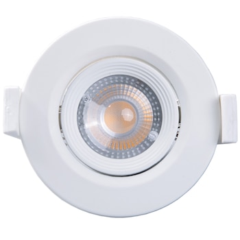 Spot LED incastrabil Well Glamor, rotund, 3W, 240 lm, temperatura lumina 6500K, 60mm Spot LED incastrabil Well Glamor, rotund, 3W, 240 lm, temperatura lumina 6500K, 60mm